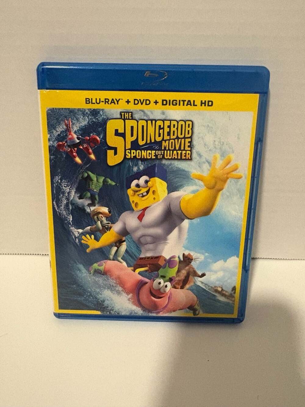The SpongeBob Movie Sponge Out of Water Blu-ray DVD Digital HD